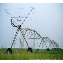 Équipement d&#39;irrigation en acier galvanisé par roue/système d&#39;irrigation à énergie solaire